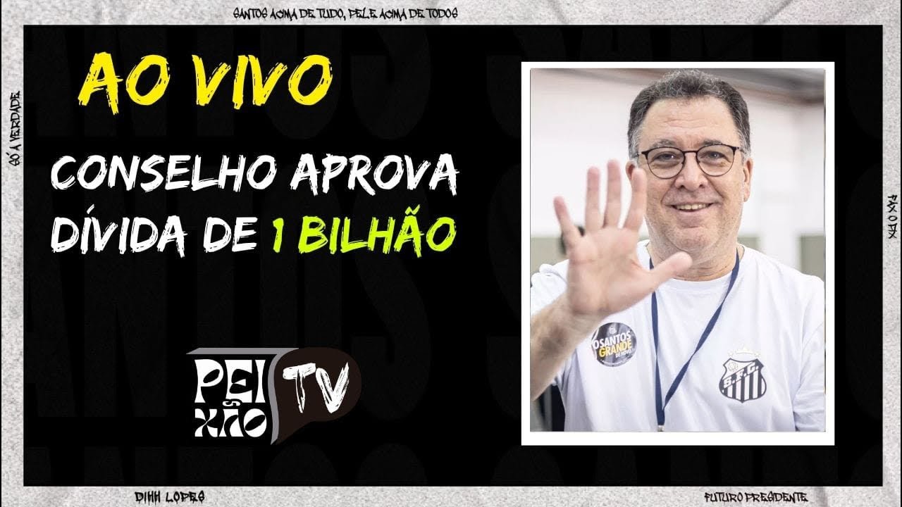 URGENTE! CONSELHO DO SANTOS APROVA CONTAS DE MARCELO TEIXEIRA