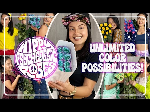 JFTV: Jet Fresh Growers' Hippy Psychedelic Roses - Rose & Outfit Combos with MaJo