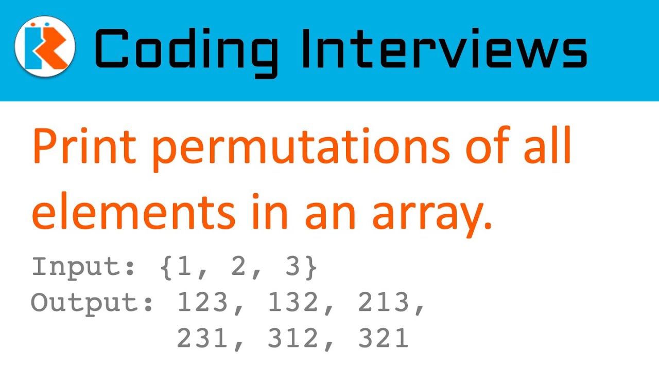 Print Permutations of elements of an array with no duplicates