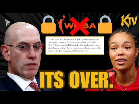 Adam Silver ENDS WNBA Caitlin Clark 2026 is DONE thanks to WNBPA GAMES
