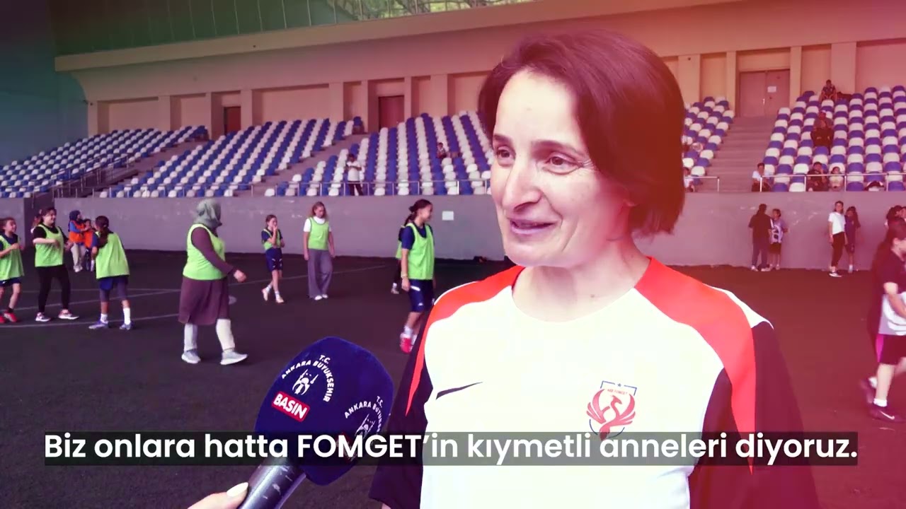 ⚽ Anneler ve kızları bu kez tribünde değil, sahadaydı!