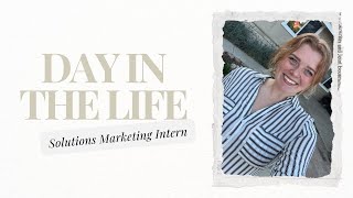 Day in the Life of a Solutions Marketing Intern for Toshiba