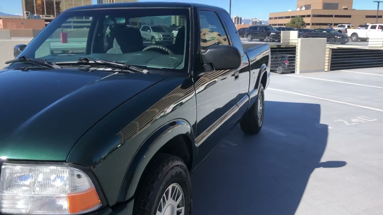 2001 Gmc Sonoma 4x4 pickup