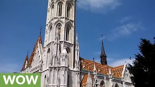 Stunning view of Matthias Church in Budapest