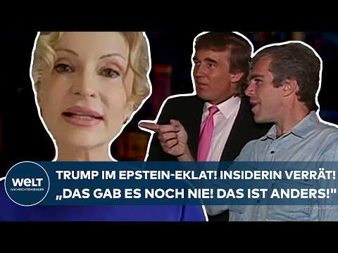 TRUMP: Epstein-Eklat! Insiderin verrät! "Er macht den Eindruck, dass er etwas zu vertuschen hat!"