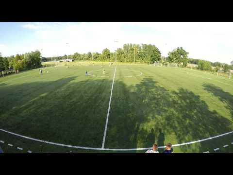 1ste helft RKVV Velsen O.17 - VV Schoten O.17