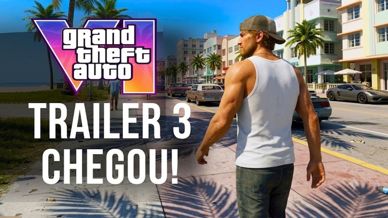 TRAILER 3 DO GTA 6 TÁ DEIXANDO OS FÃS MALUCOS! ROCKSTAR REVELOU A DATA!