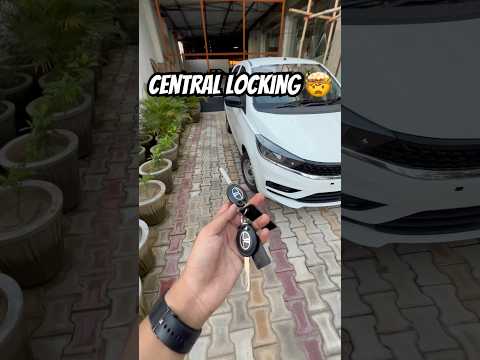 Central Locking 🤯 Tata | Tata Tiago Xe 2024 Base Model | Hariom Sharma #tatatiago #shorts #trending