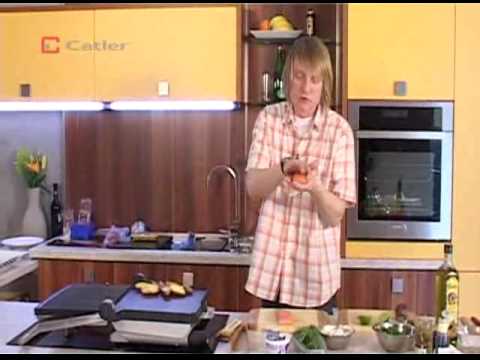 Grilovaný losos na olivovém oleji