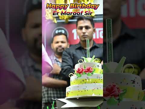 happy birthday Maroof Sir | SCA Vlogs | Maths by Er Maroof Sir | Super Climax Academy