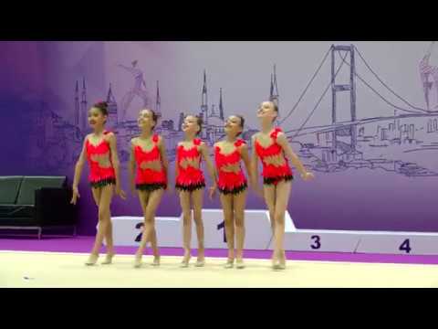 SavkarSporKulubu TUR- Istanbul Cup 2018 10 th Rhythmic Gymnastics Internatıonal Tournament