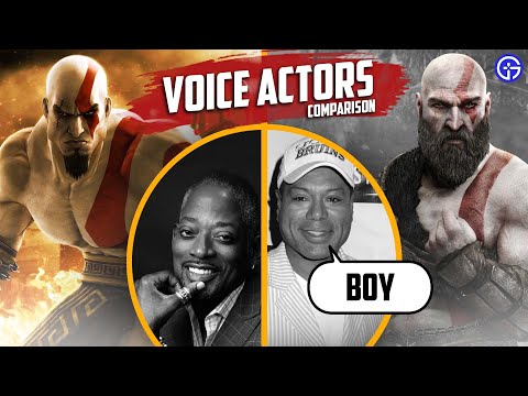 God of War Kratos Voice Actors Comparison (Christopher Judge vs Terrence Carson)