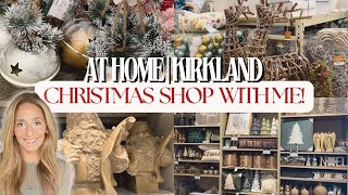 CHRISTMAS SHOP WITH ME AT HOME! | KIRKLANDS CHRISTMAS DECOR | CHRISTMAS DECORATING IDEAS