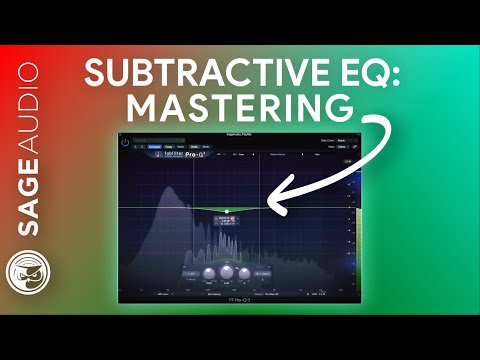 How to Use Subtractive EQ: Mastering