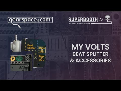 My Volts Taps, Slim Slider, various handy gadgets - Gearspace @ Superbooth 2022