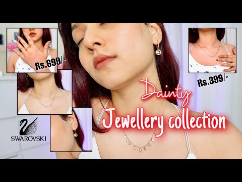 🔥TRENDING🔥My Dainty Jewellery Collection 😍 💍 | Manasi Mau