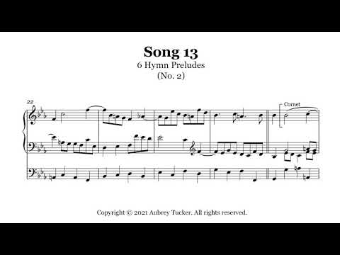 Organ: Song 13 from Six Hymn Preludes (No. 2) - Percy W. Whitlock / Orlando Gibbons
