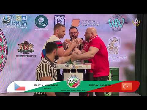 Martin Minarovic vs Tuncay Basaran | Up to 100 kg | XLVI WORLD ARMWRESTLING CHAMPIONSHIP | 2025