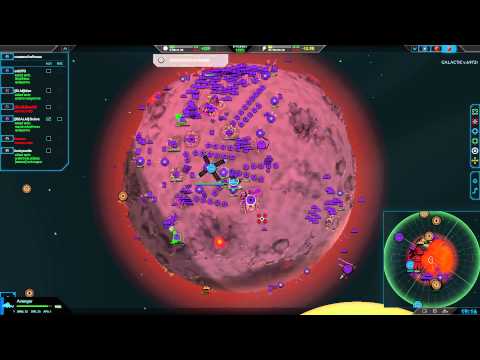 Planetary Annihilation Gamma : 7 Player Free For All - Dynamic Alliance wonders!