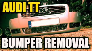 How to Remove the Front Bumper on Audi TT Mk1 (1998–2006) DIY Guide