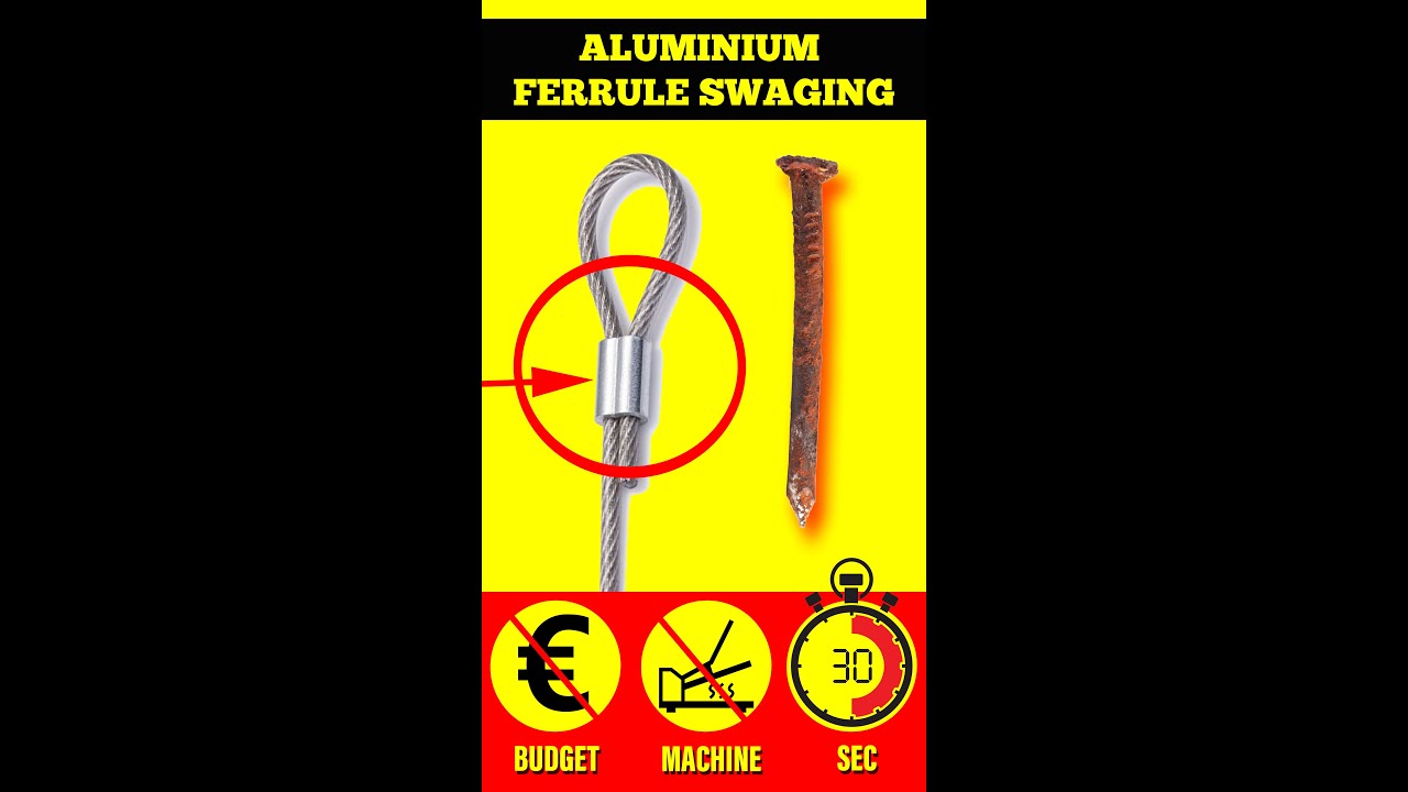 SWAGING FERRULE budget #Shorts