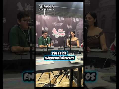 Presentación de Durania como destino turístico, programa Explora Norte, emisora 91.2 Norte Stereo FM