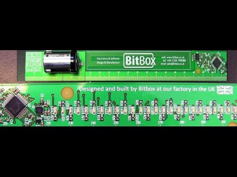 new NFC gadget reveals simple PCB antenna design - designed by BitBox Ltd.