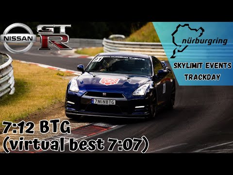 Nissan GT-R | Nürburgring | 7:12 BTG, 7:07 Virtual best | My best driving so far