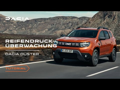 Der neue Dacia Duster 2023: So verwendest du die Reifendrucküberwachung