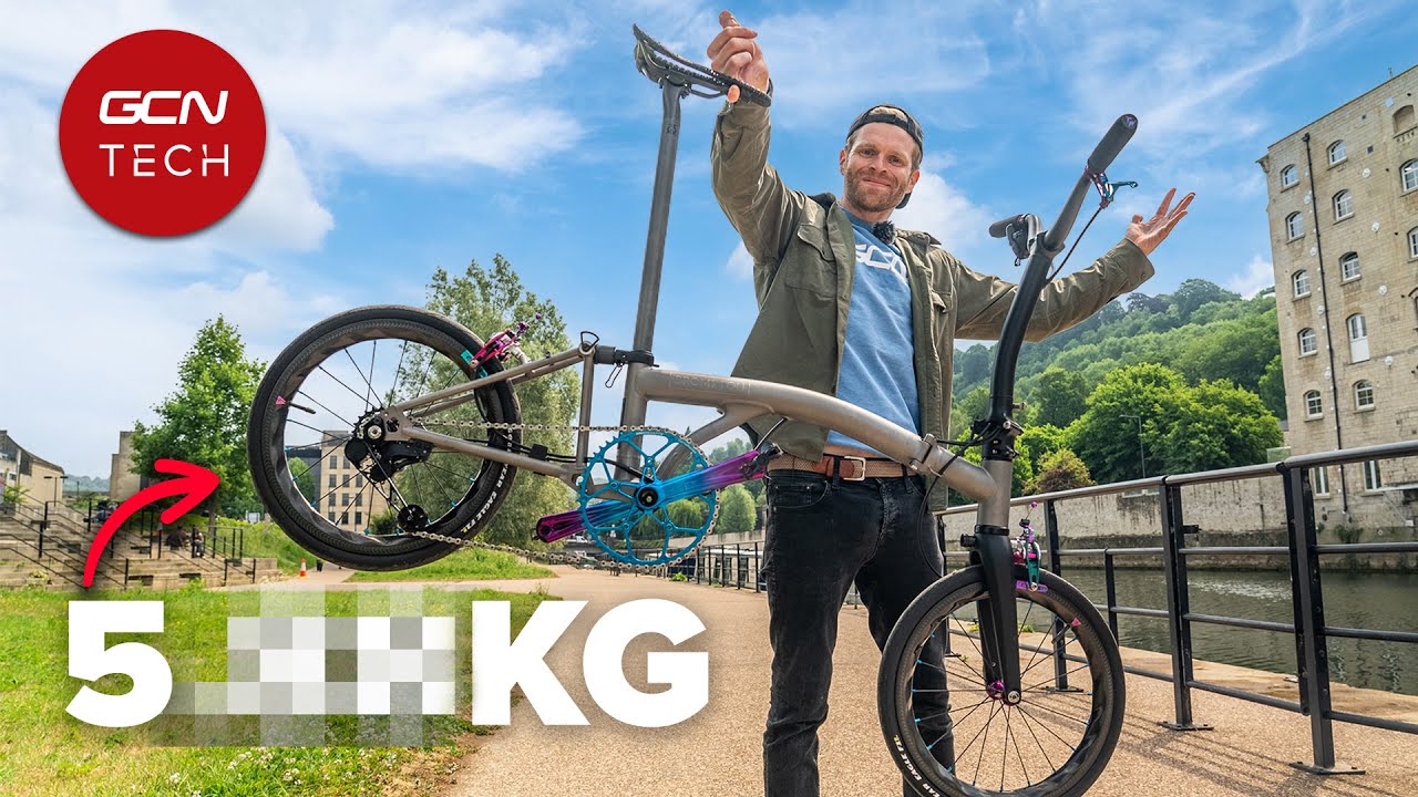 Load video: Twisted Wheels Brompton — featured on GCN