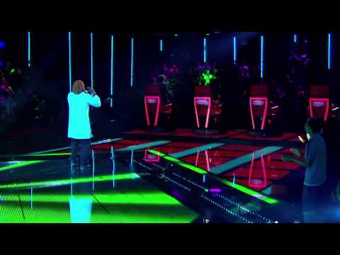 Nicolas Nicoyembe - canta La vamo a tumbar - La Voz Colombia - Audiciones a ciegas - Temporada 1