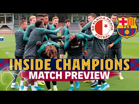 INSIDE CHAMPIONS | Slavia 1-2 Barça (Match preview)