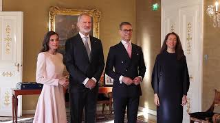  Ceremonia de bienvenida a Sus Majestades los Reyes en su viaje de Estado a Finlandia