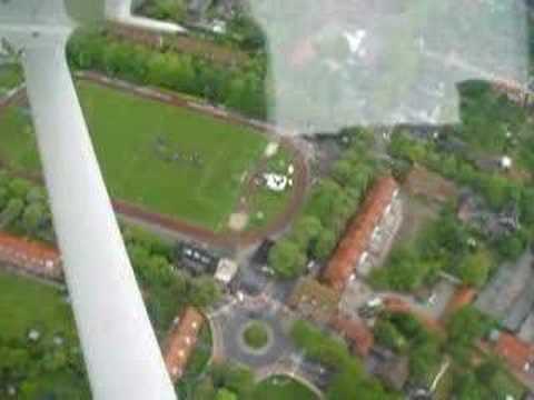 Hoheellernstadion Leer aus der Vogelperspektive