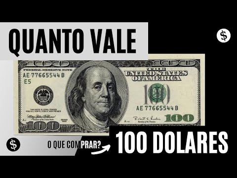 Vídeo: Converter 100 dólares em reais: dúvidas e respostas