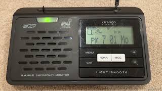 Oregon Scientific WR608 Alarm Clock 1 and Alarm Clock 2