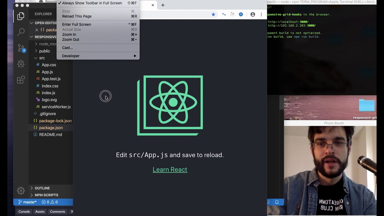 Responsive Layouts with Material UI and React Hooks
