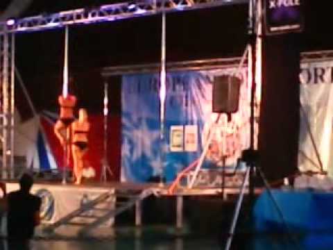 European Pole Championship Italy/Roma/2012 3d place doubless Katerina&Olesia Russia