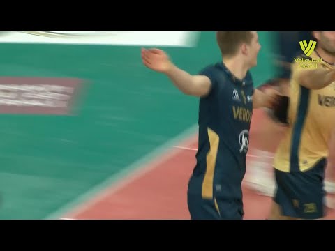 Verona Volley vs. Allianz Milano - FIVB - Super Liga - Match Highlights