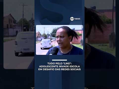 Adolescente invade escola para cumprir desafio de rede social em Goiás | #SeLigaBrasil