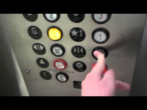 Westinghouse (mod by Montgomery) Traction MAIN Elevators at John Haley Veterans Hospital Tampa, FL