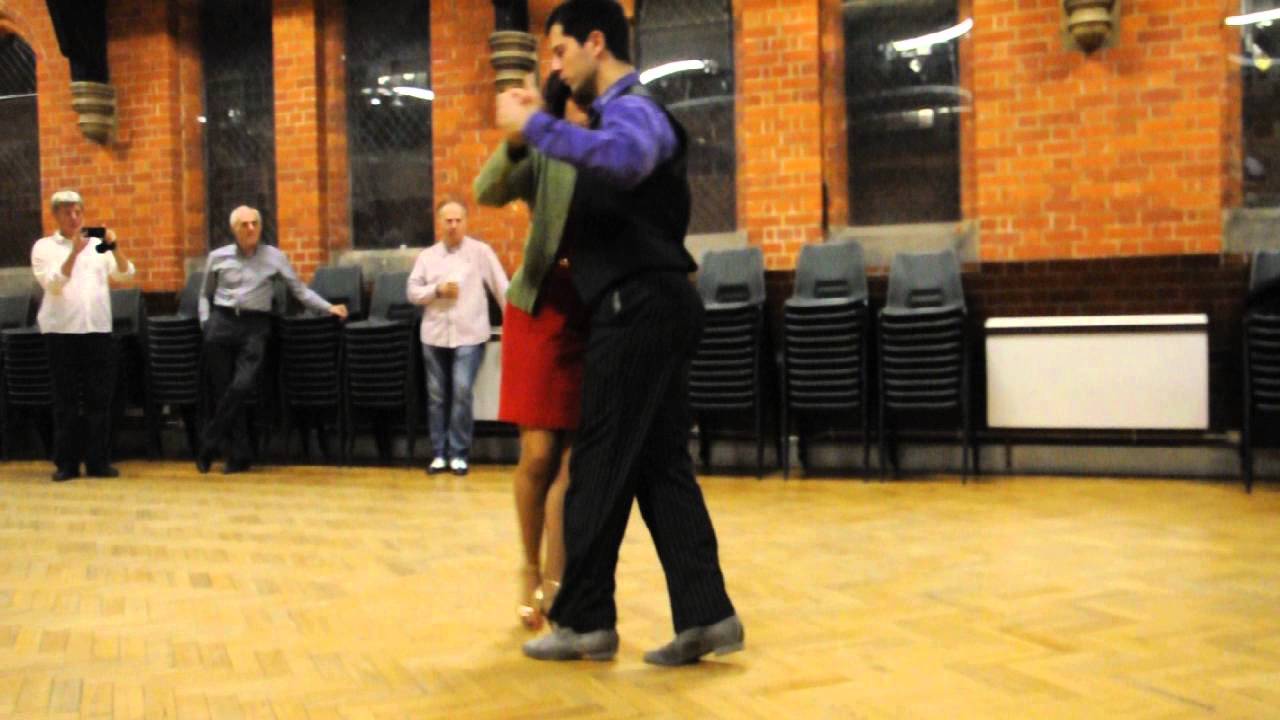 Milonga Class with Cristian Petitto & Nayla Vacca - class demo