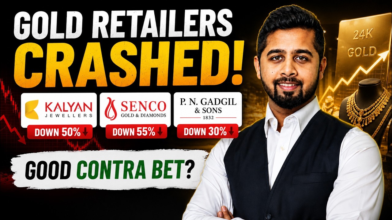 Why Are Kalyan, Senco & PN Gadgil Crashing Despite Gold At Record Highs?