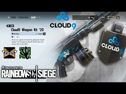Cloud9 Weapon Kit 20 - Rainbow Six Siege