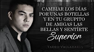 (LETRA) ¨HOY TE TOCA A TI LLORAR¨ - Tadeo Valladares (Lyric Video)