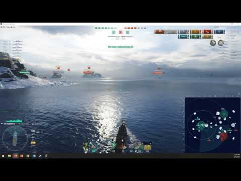 World of Warships - Asashio in ranked