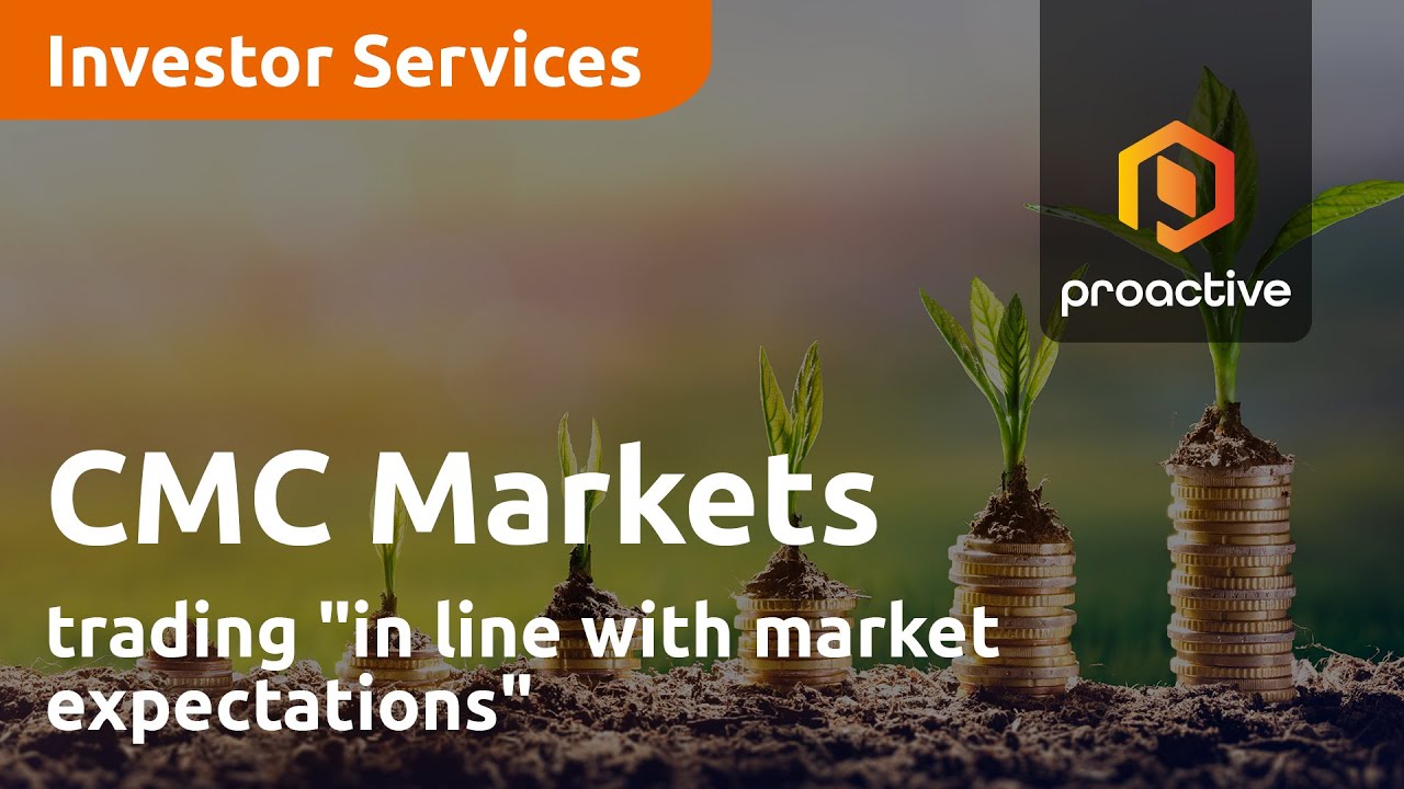 CMC Markets trading "in line with market expectations"