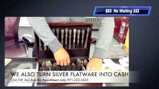 Selling Silver Flatware Portland - Buyer of Silver Flatware - 971-222-3435 - Cash Buyer