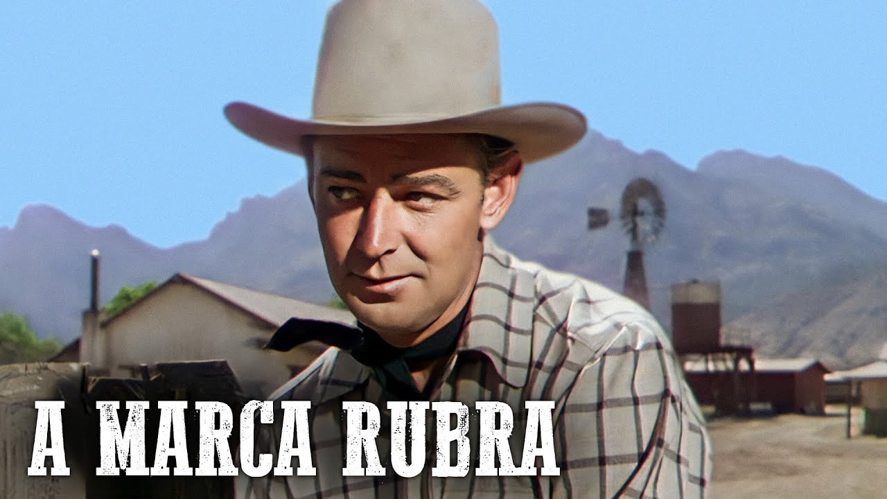 A Marca Rubra | Alan Ladd | Western | Dublado