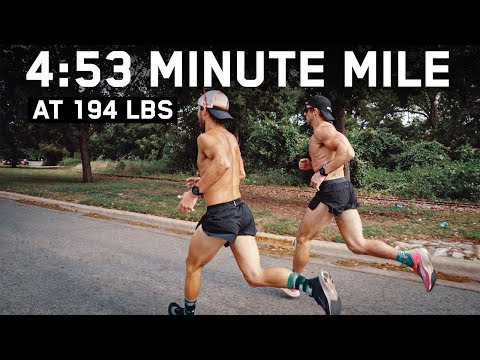 1-MILE RUN PR | 4:53 At 194 Pounds